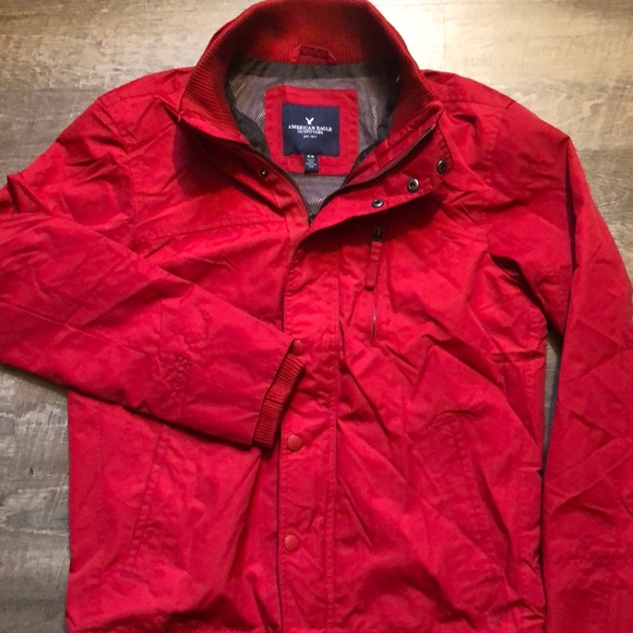 American Eagle Outfitters Other - American Eagle Mens Red Jacket Medium Like New